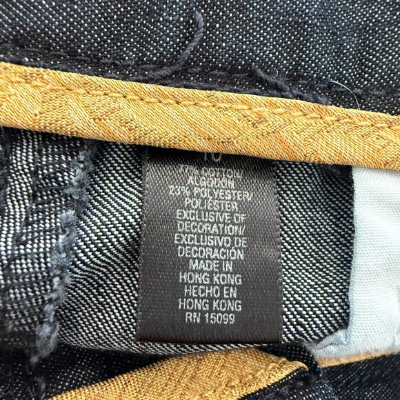 Apostrophe Jeans Women's 10 Blue Bell Bottom Flared With Cuffed Bottom of Jeans. - Picture 3 of 9